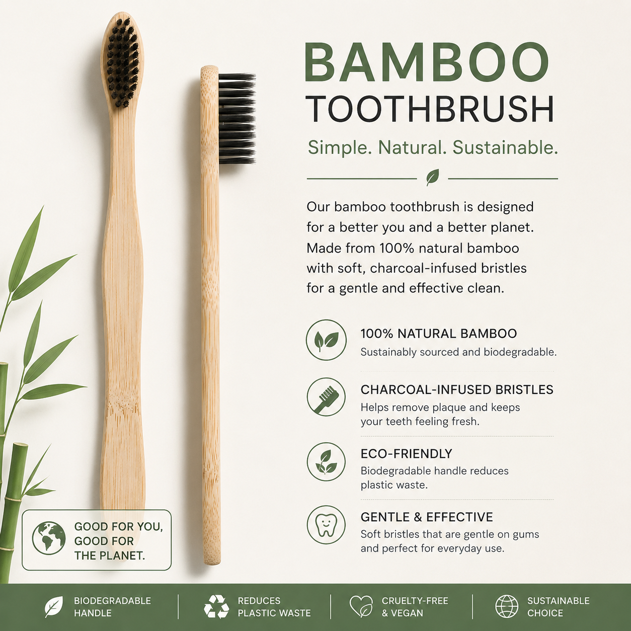 bamboo toothbrush bamboo toothbrush