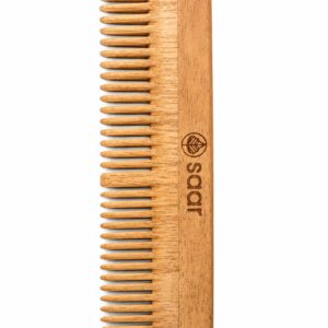 Shop Eco-friendly natural wooden dual tooth comb